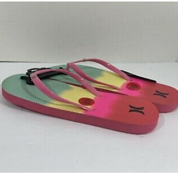 NWT Women's Hurley Flip-flops - Picture 2 of 4